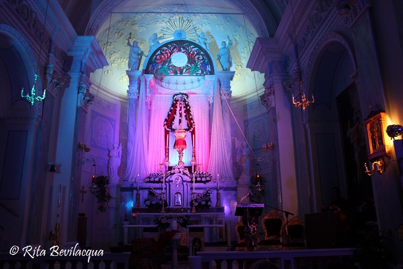 Altare della Reposizione chiesa Itria Barrafranca 2017