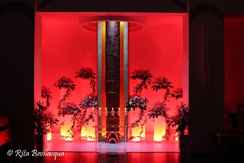 Altare della Reposizione chiesa Santa Maria di Nazareth Barrafranca 2017