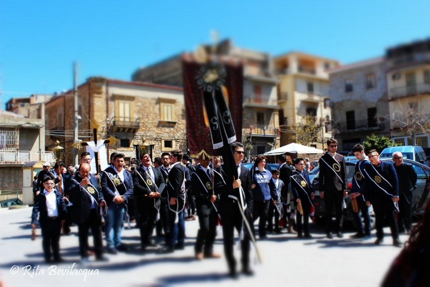 Barrafranca (EN) Venerdì Santo Processione del mattino- 2017 (10)