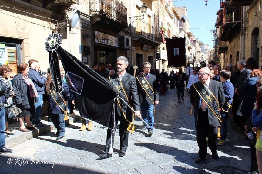 Barrafranca (EN) Venerdì Santo Processione del mattino- 2017 (4)