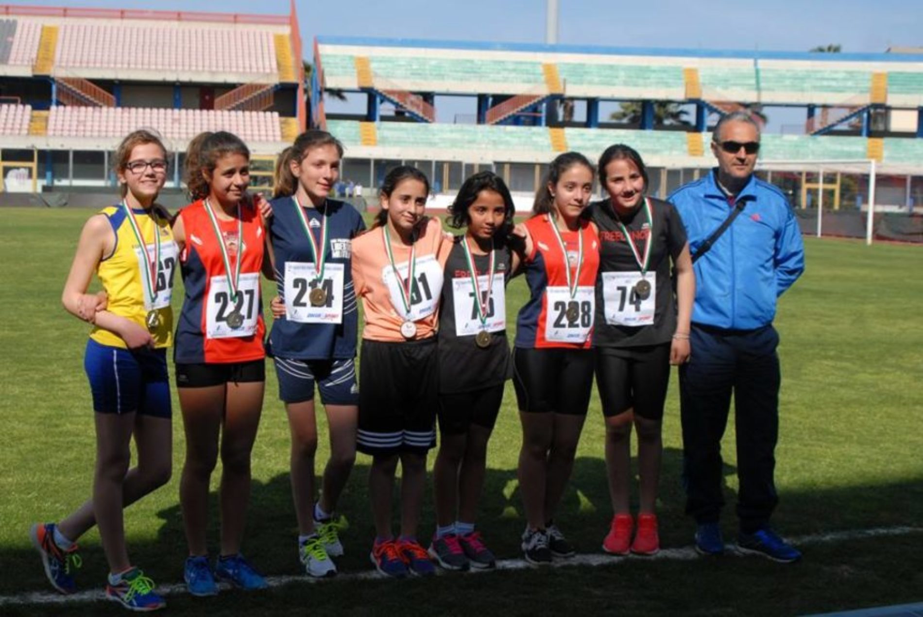 Ottimo tempo per Lorenza Blandi nella pista di atletica del “Massimino” a Catania