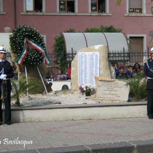 Il 23 maggio del 2013 veniva inaugurato il Monumento ai Caduti della 2ª Guerra Mondiale