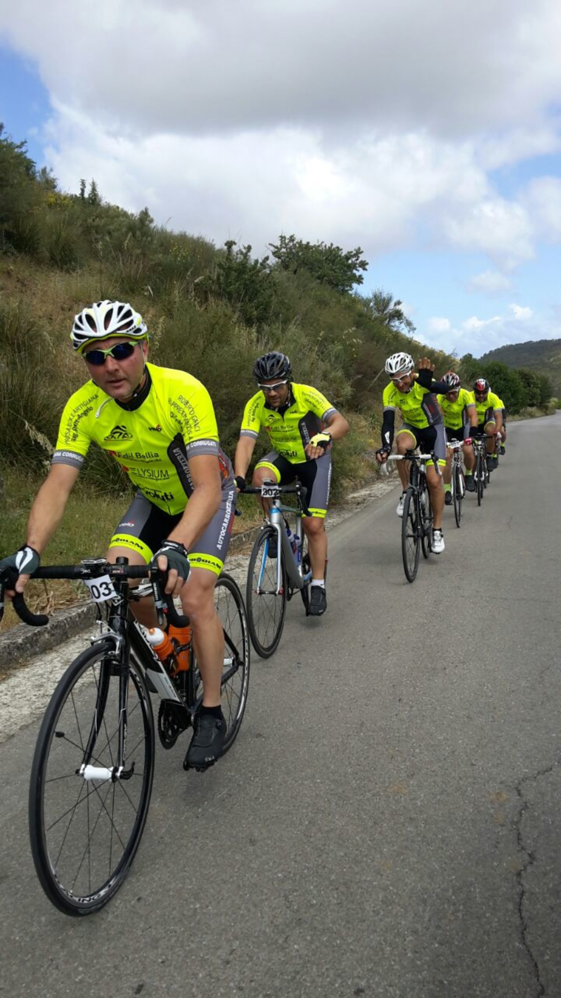 Ciclisti barresi a pietrini alla 9 Granfondo delle Madonie: ” Un percorso bellissimo in bicicletta lungo il Parco Regionale “