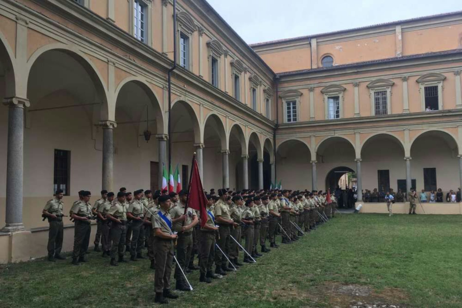 Il colonnello Salvatore Tambè prende il comando a Piacenza del 2 reggimento genio pontieri