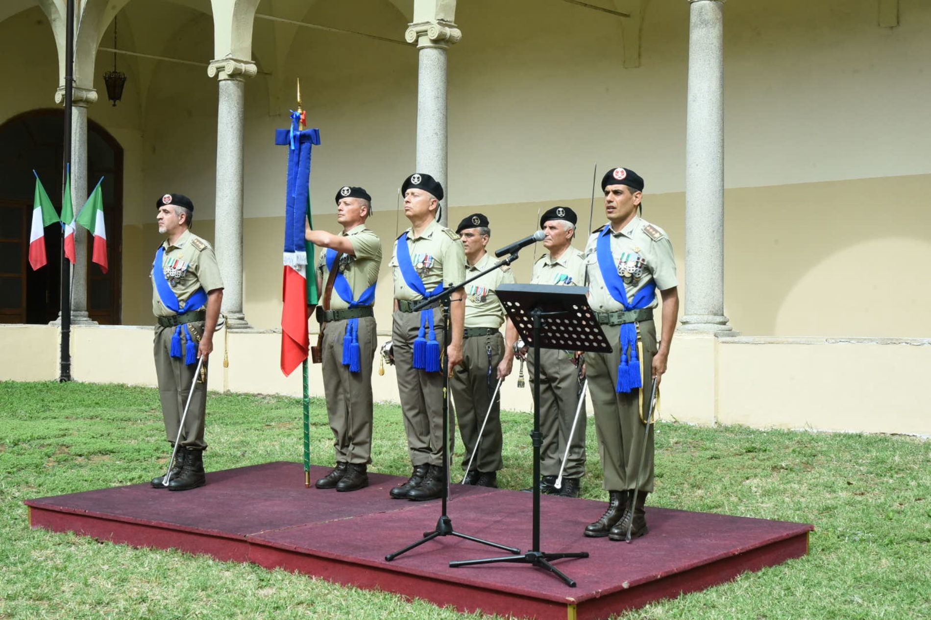 Il colonnello Salvatore Tambè prende il comando a Piacenza del 2 reggimento genio pontieri