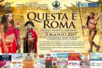 Manifesto “Questa è Roma... Milites,Panem et Circenses” San Cataldo