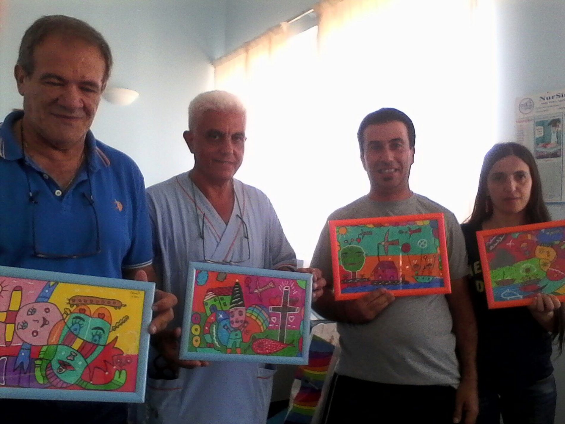 Un’altra donazione di disegni all’ospedale “San Giorgio” di Licata