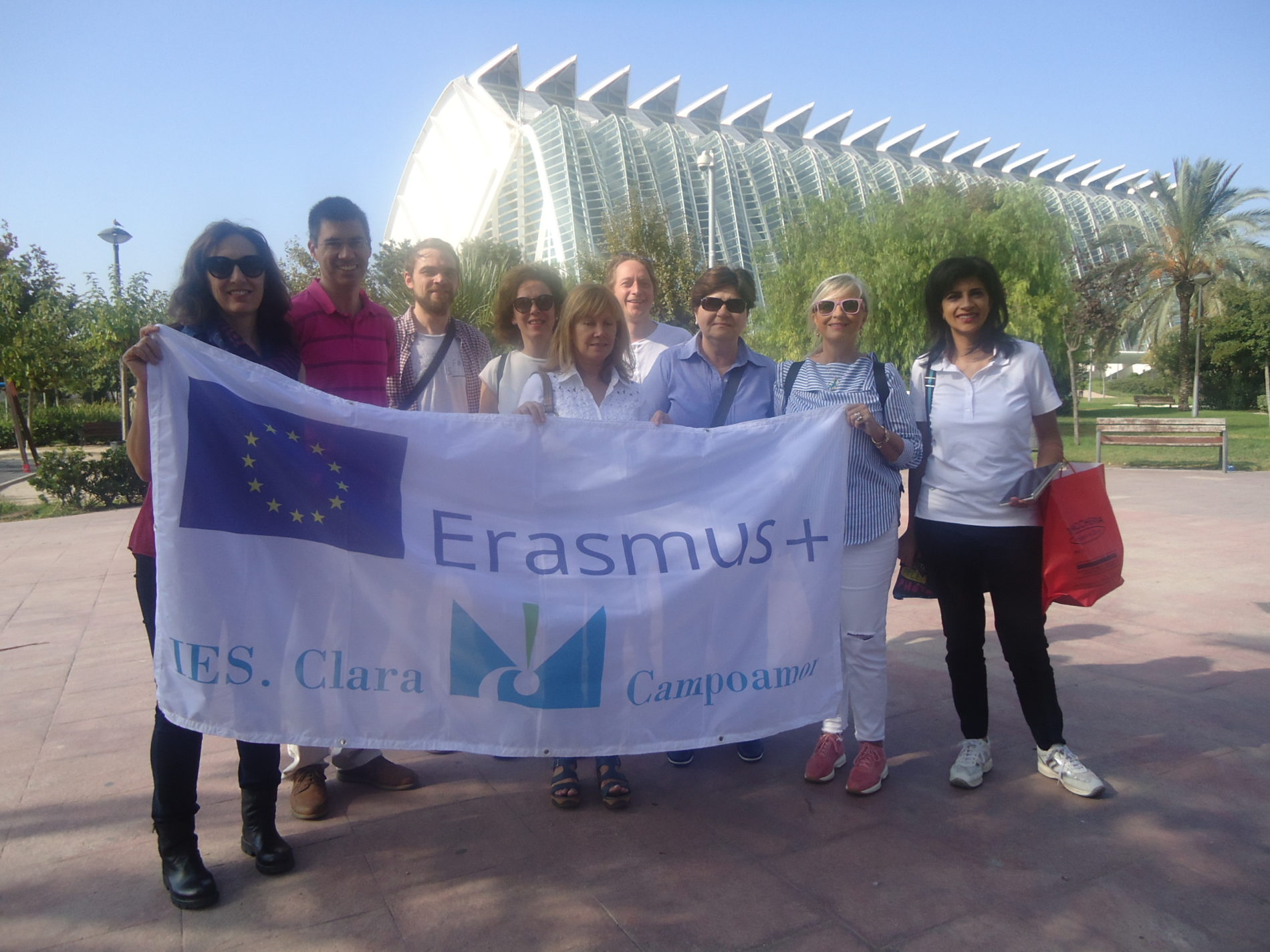 L’Istituto Professionale Statale  “Federico II” di Enna a Valencia per il progetto ERASMUS + “Agenda 2030:That’s our Challenge”