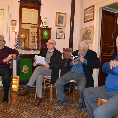 Giuseppe Pilumeli presenta al Salotto artistico- letterario “Civico 49” il suo libro “Canto Notturno”