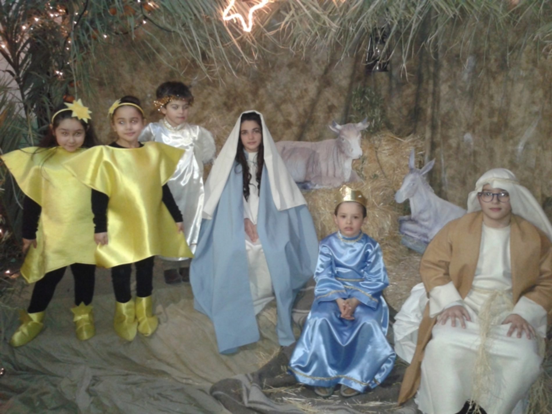 Pietraperzia. Presepe vivente con 150 alunni all’ Istituto Comprensivo “Vincenzo Guarnaccia