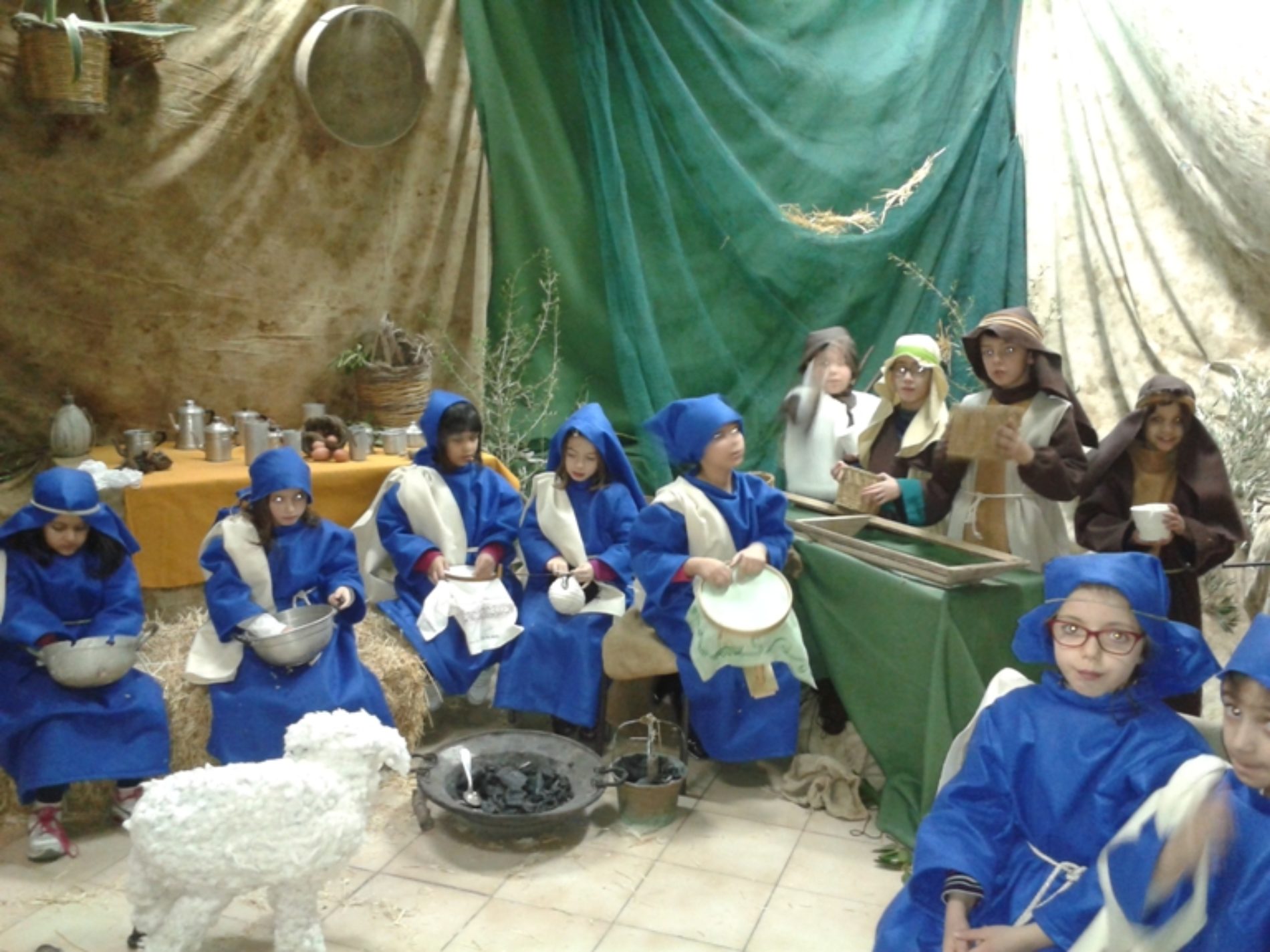Pietraperzia. Presepe vivente con 150 alunni all’ Istituto Comprensivo “Vincenzo Guarnaccia