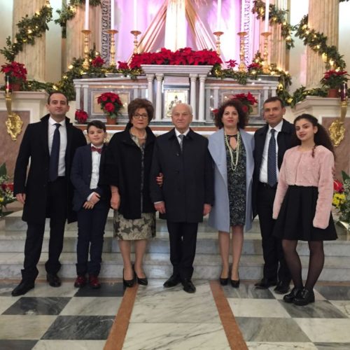Barrafranca, nozze d’oro per i coniugi Ciulla