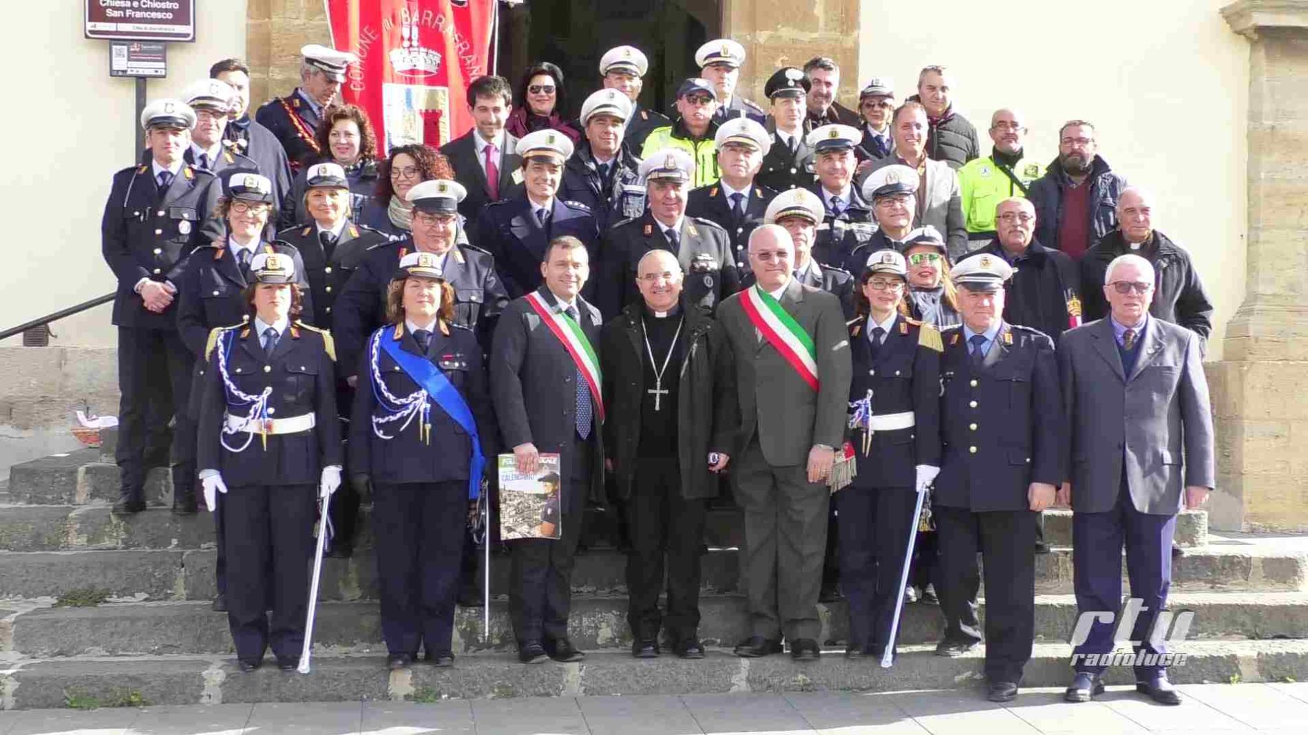 VIDEO – Il corpo dei Vigili Urbani festeggia il patrono, San Sebastiano