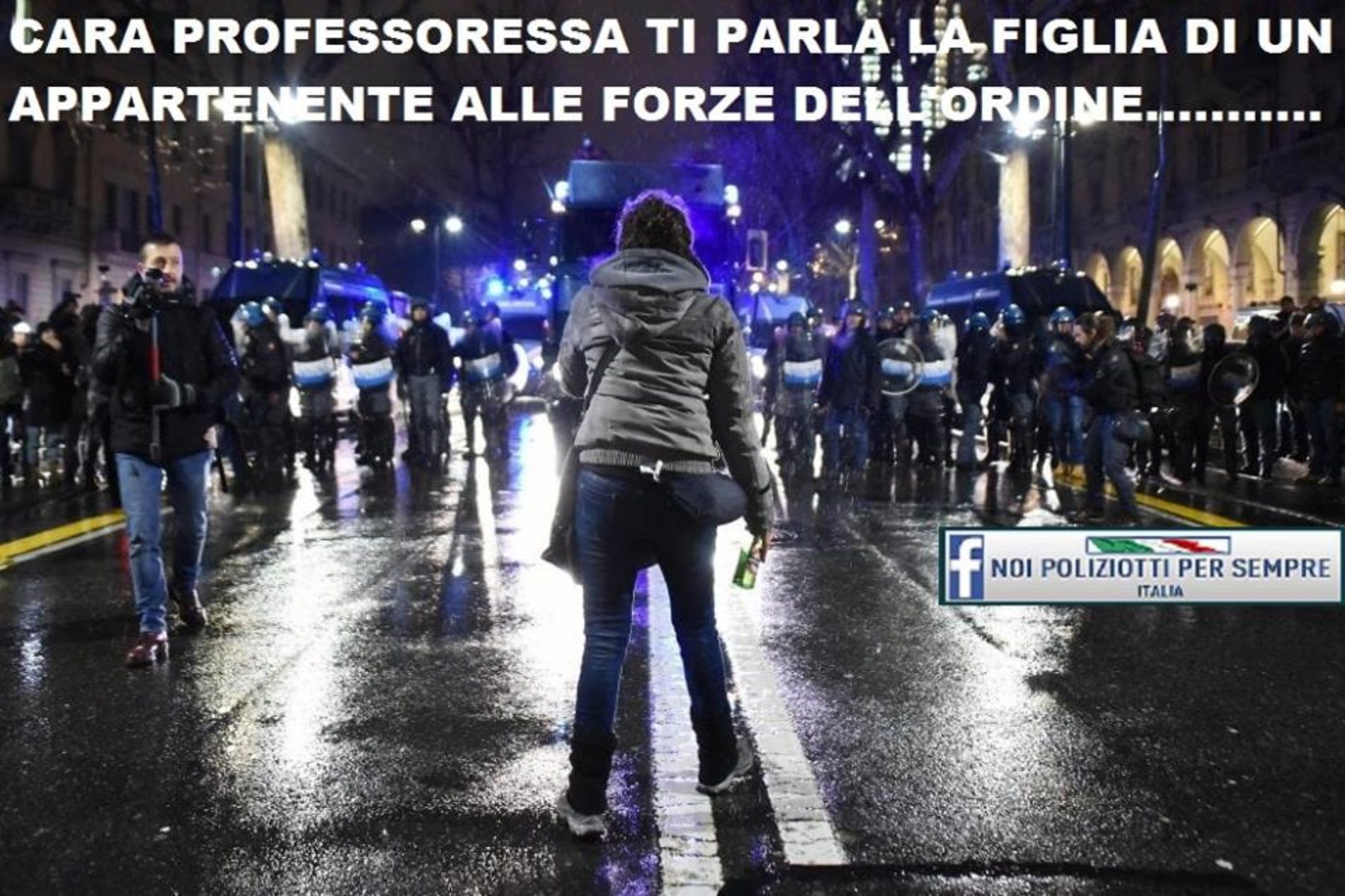 Verso il licenziamento la maestra che ha insultato la polizia: indagata per oltraggio e minacce