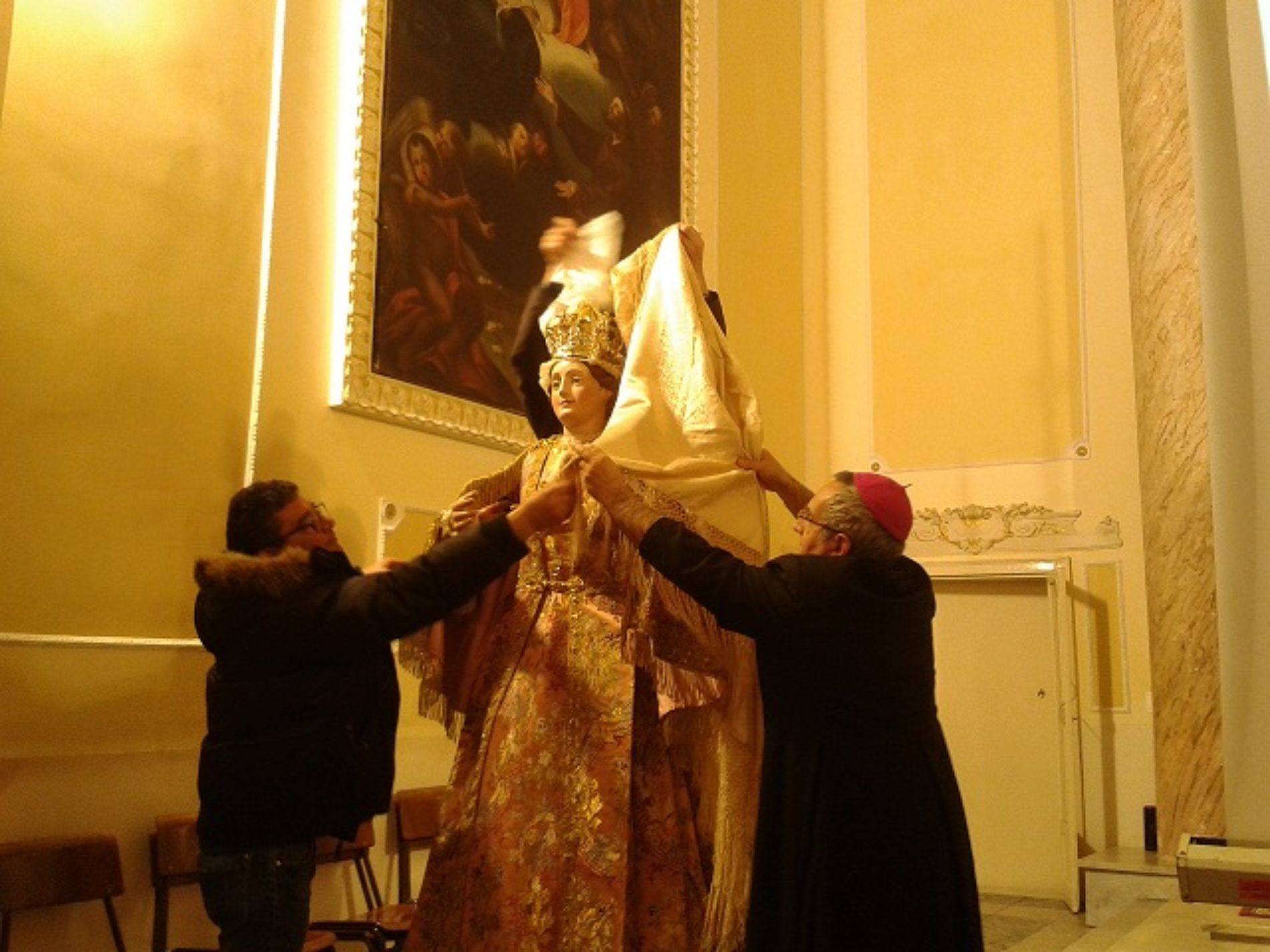 Pietraperzia. Madonna di “L’Ancuntru” e Cristo Risorto da restaurare. Presentato il progetto.