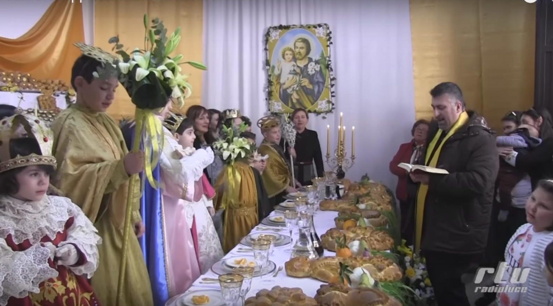 Video/ Emigrati organizzano la tavolata di San Giuseppe
