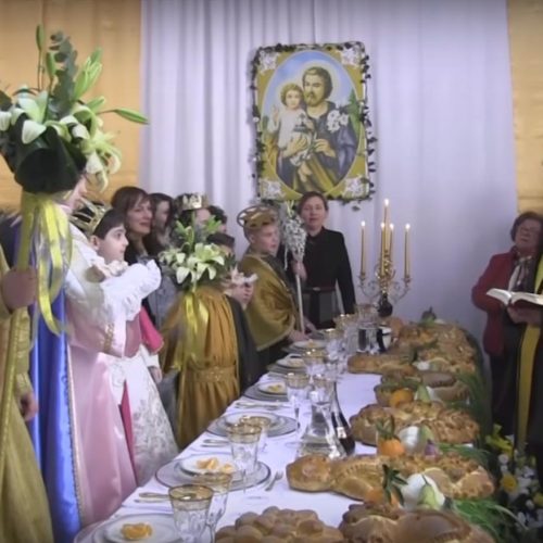 Video/ Emigrati organizzano la tavolata di San Giuseppe
