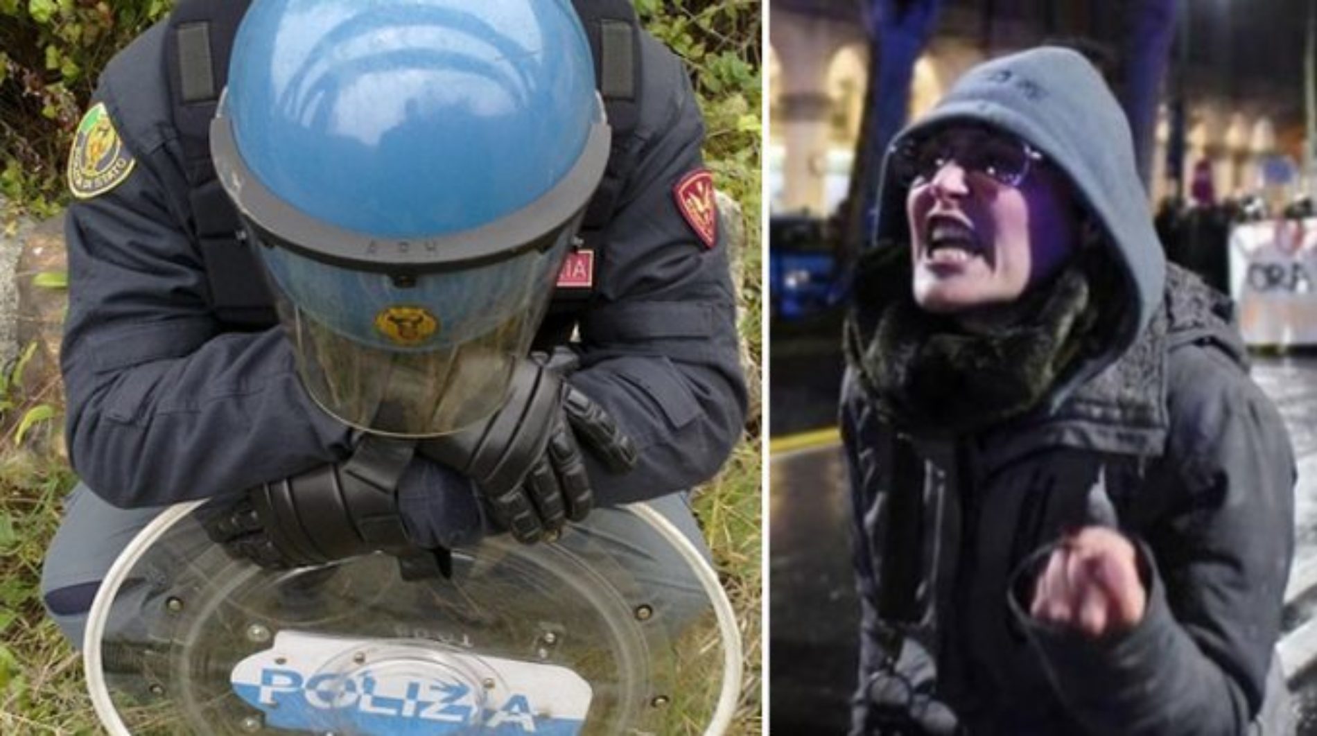 Torino, la prof che insulta i poliziotti: «Dovete morire»