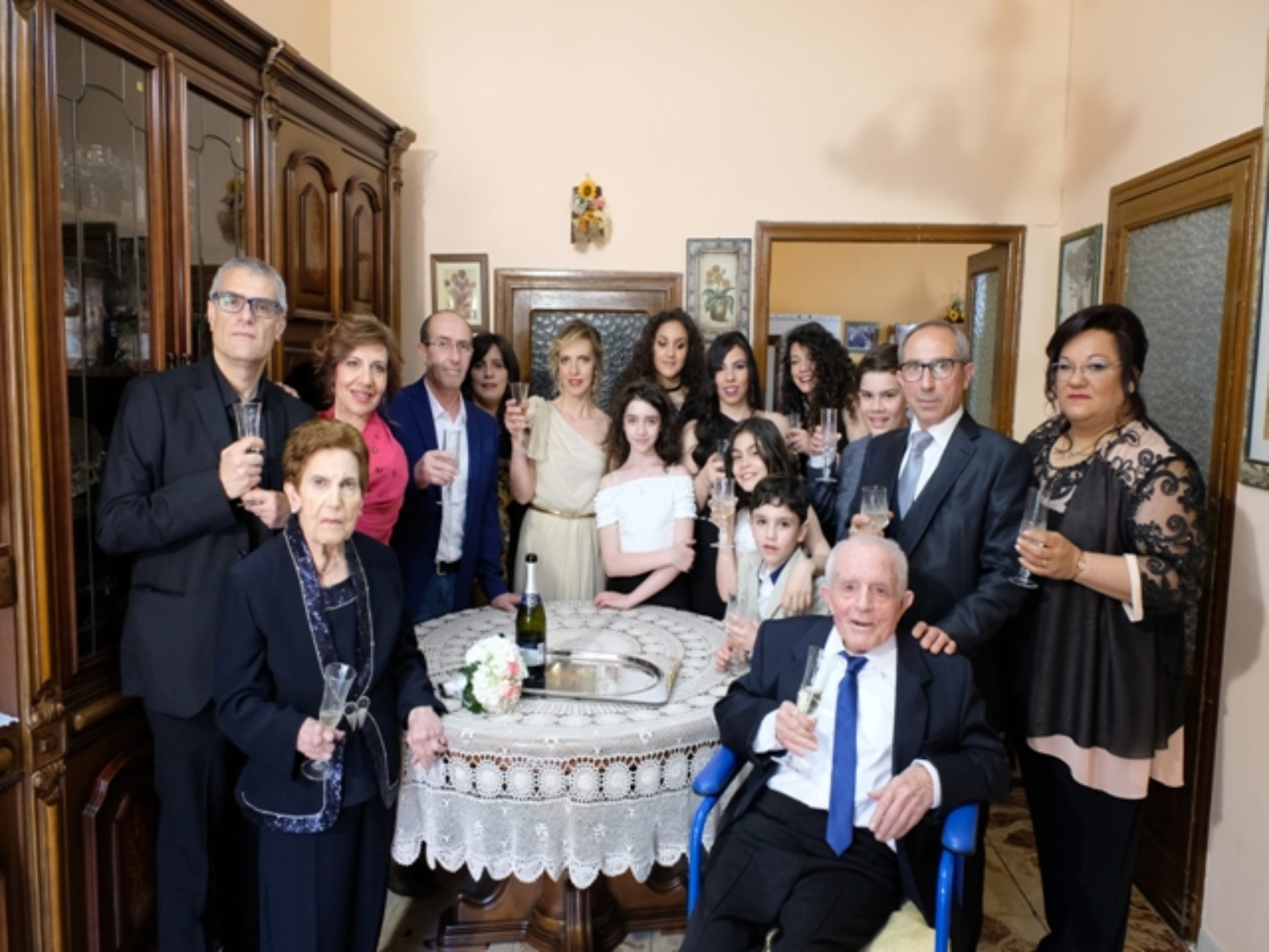 Pietraperzia. Nozze di diamante per i coniugi Biagio e Carmela Di Calogero