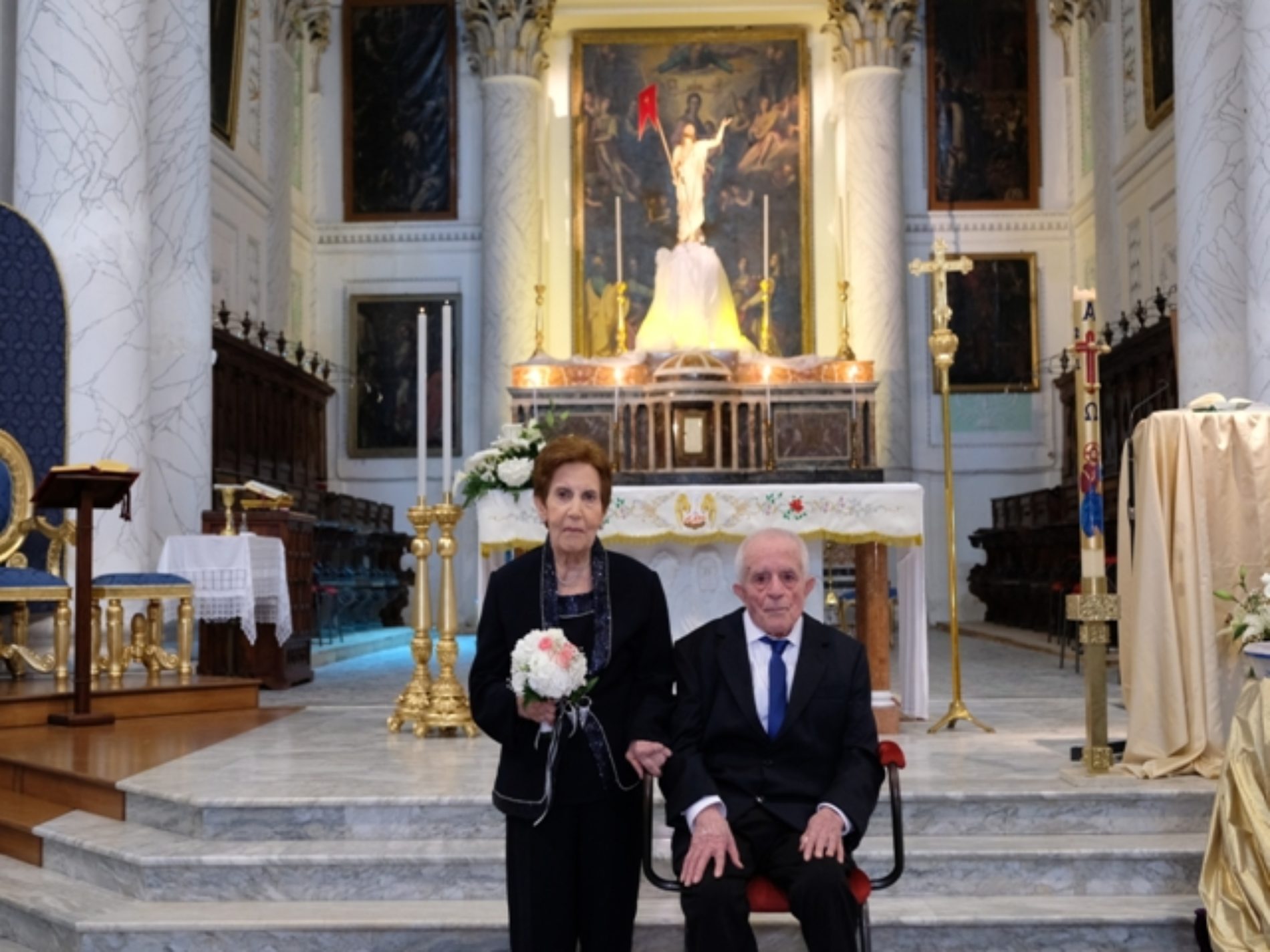 Pietraperzia. Nozze di diamante per i coniugi Biagio e Carmela Di Calogero
