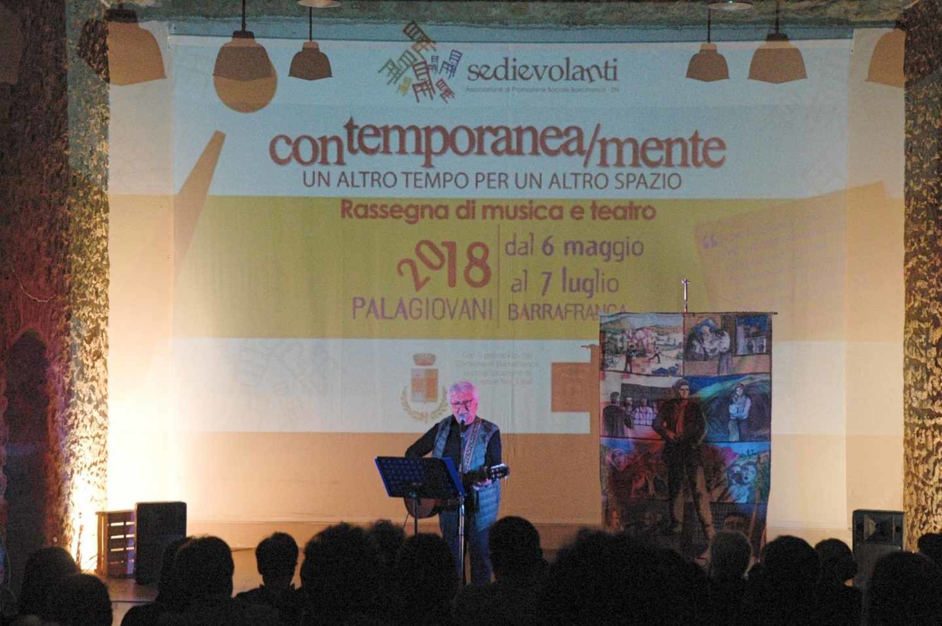 Barrafranca. Il Palagiovani sabato scorso trasformato in un altro spazio e in …altro tempo