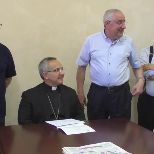 Diocesi. Video della conferenza stampa del vescovo