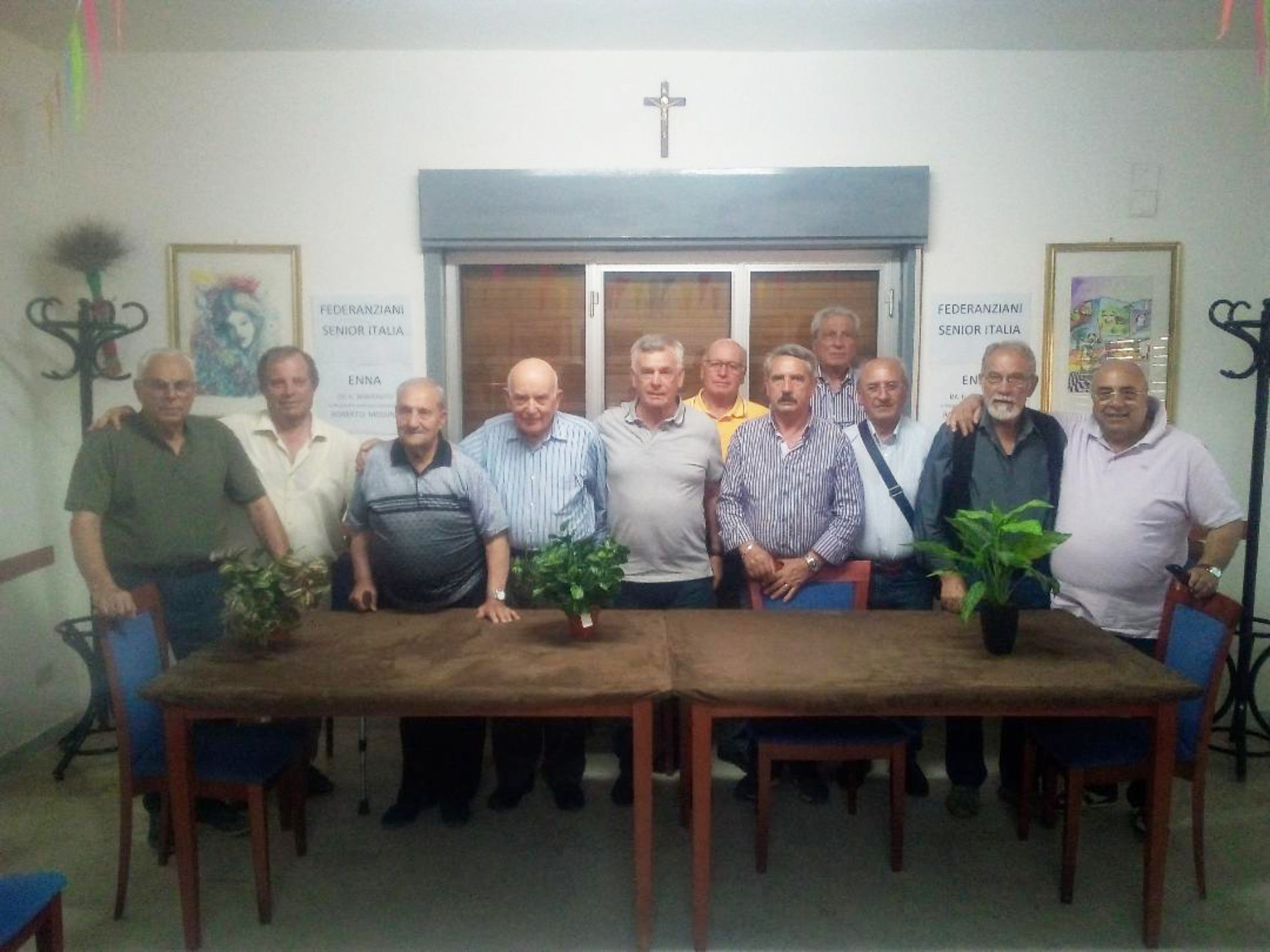 Enna – Giovanni Tirrito riconfermato alla guida del centro anziani “Don Leo Vetri”