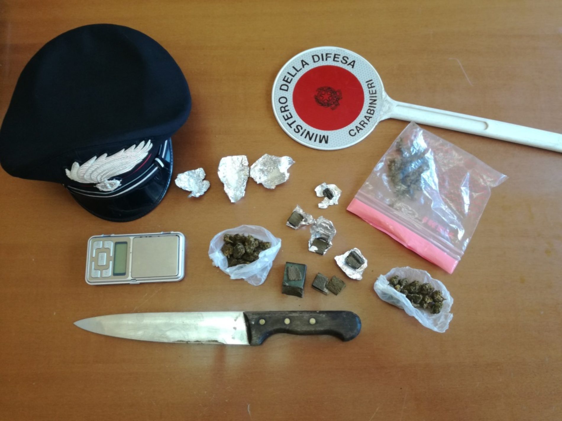 BARRAFRANCA. Arrestato giovane responsabile di detenzione ai fini di spaccio di sostanze stupefacenti