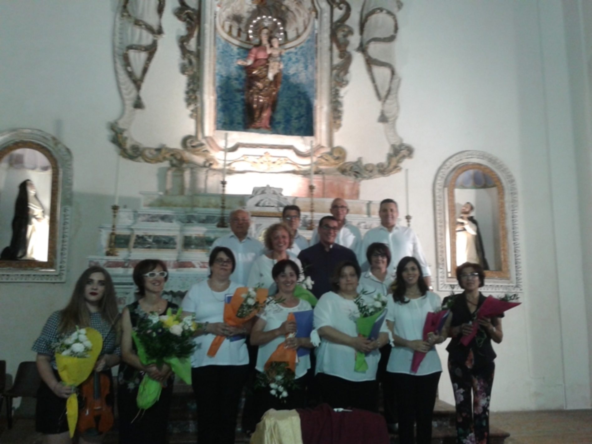 PIETRAPERZIA. Grande successo per il coro della Parrocchia “Madonna delle Grazie”.