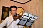 Salotto artistico letterario e il violinista Alessandro Faraci