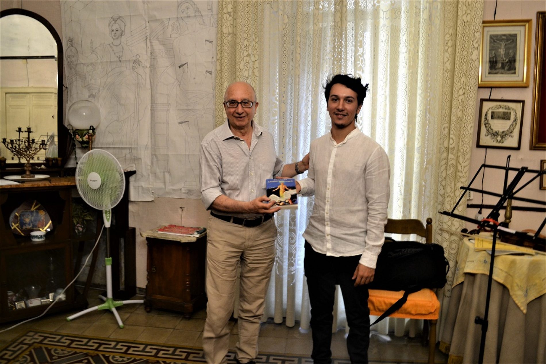 Il Salotto artistico- letterario “Civico 49” ospita il violinista barrese Alessandro Faraci.