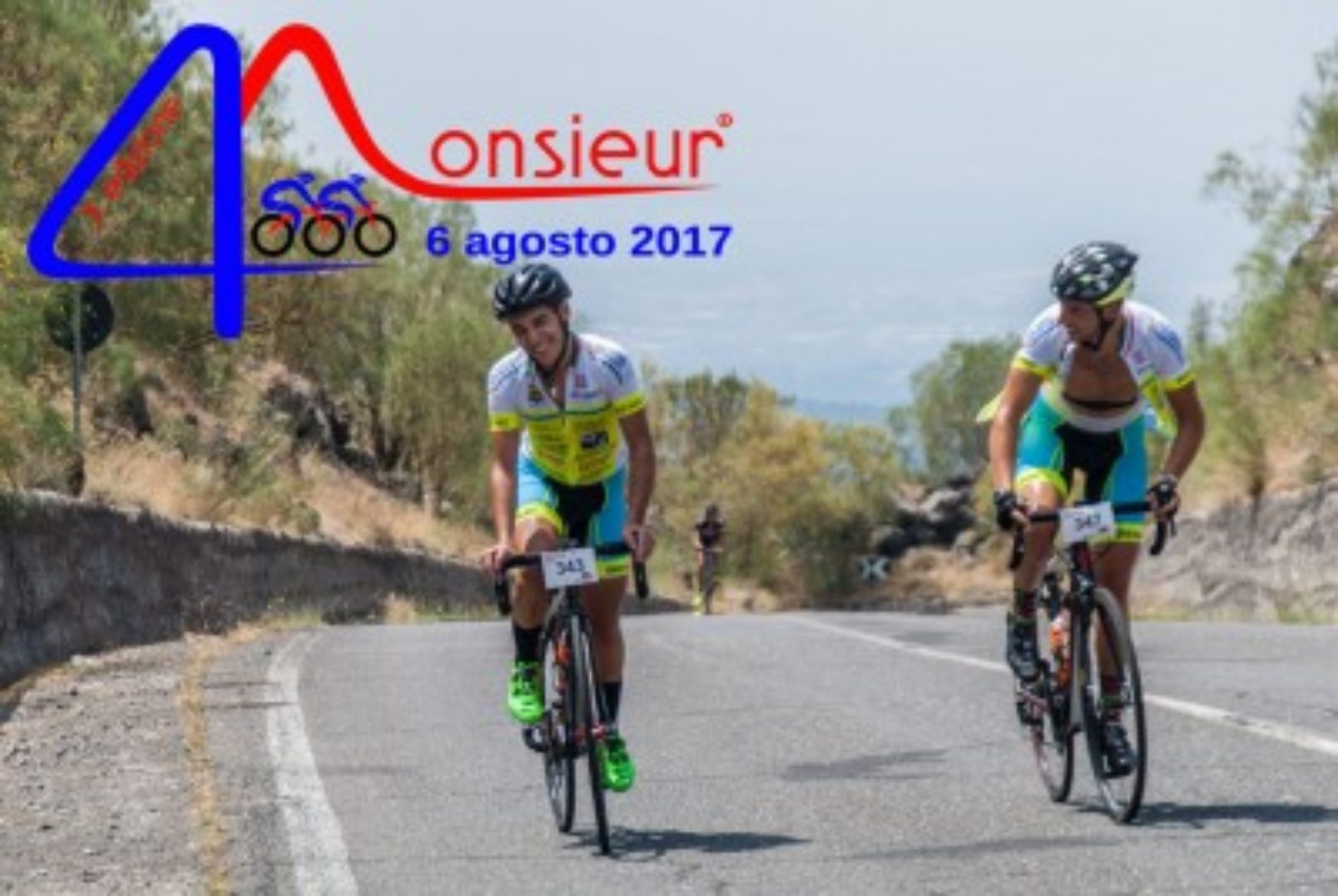 Due barresi Grillo e Iraci partecipano alla 11 edizione “Monsieur 4000” la scalata dell’Etna con la bici