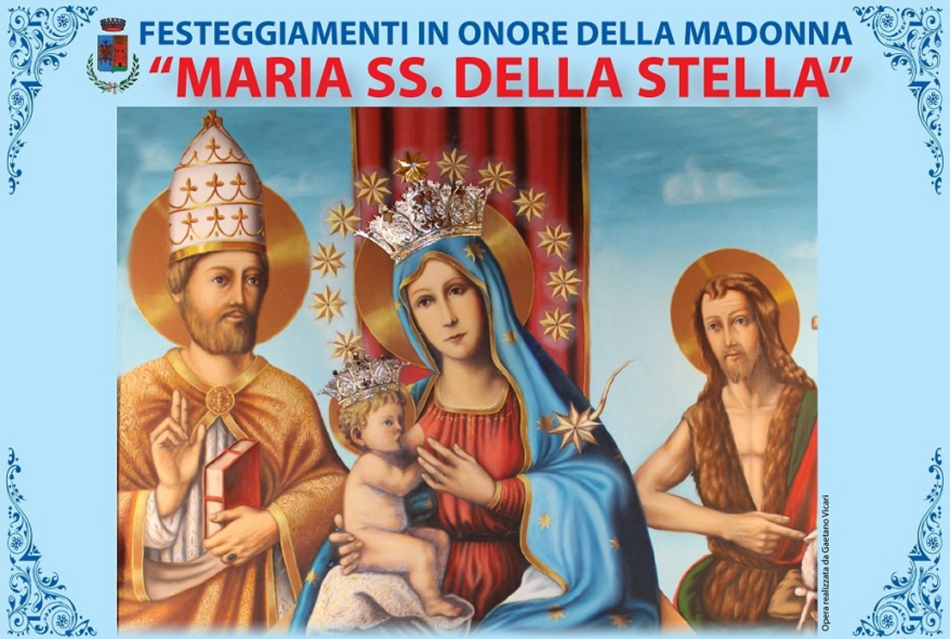Festeggiamenti in onore di Maria SS. della Stella di Barrafranca (EN)- programma 2018