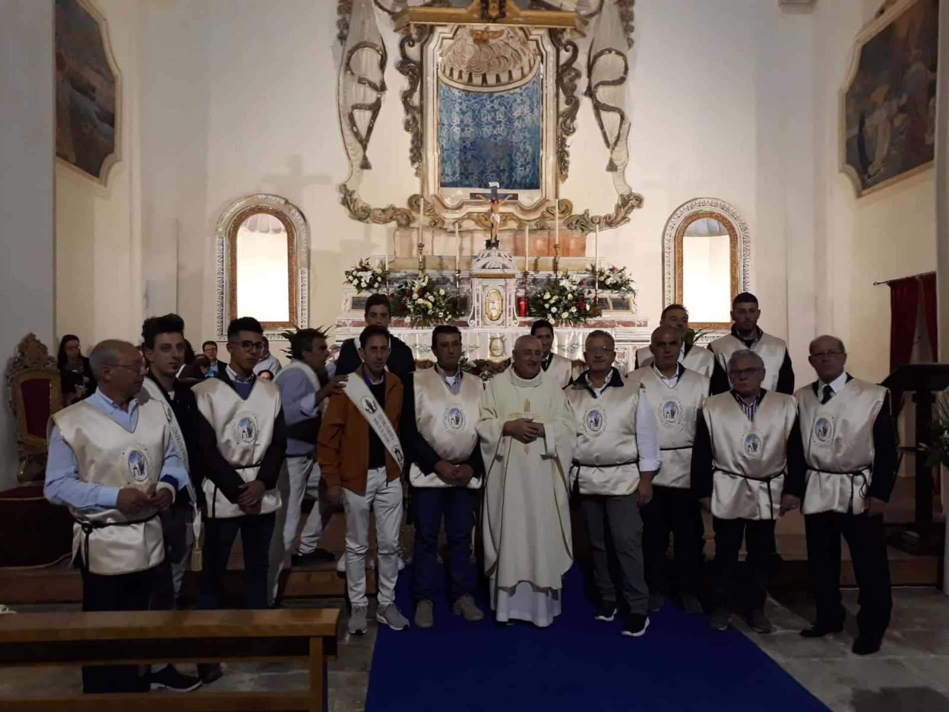 PIETRAPERZIA. La festa della Madonna del Rosario. Grande partecipazione di fedeli.