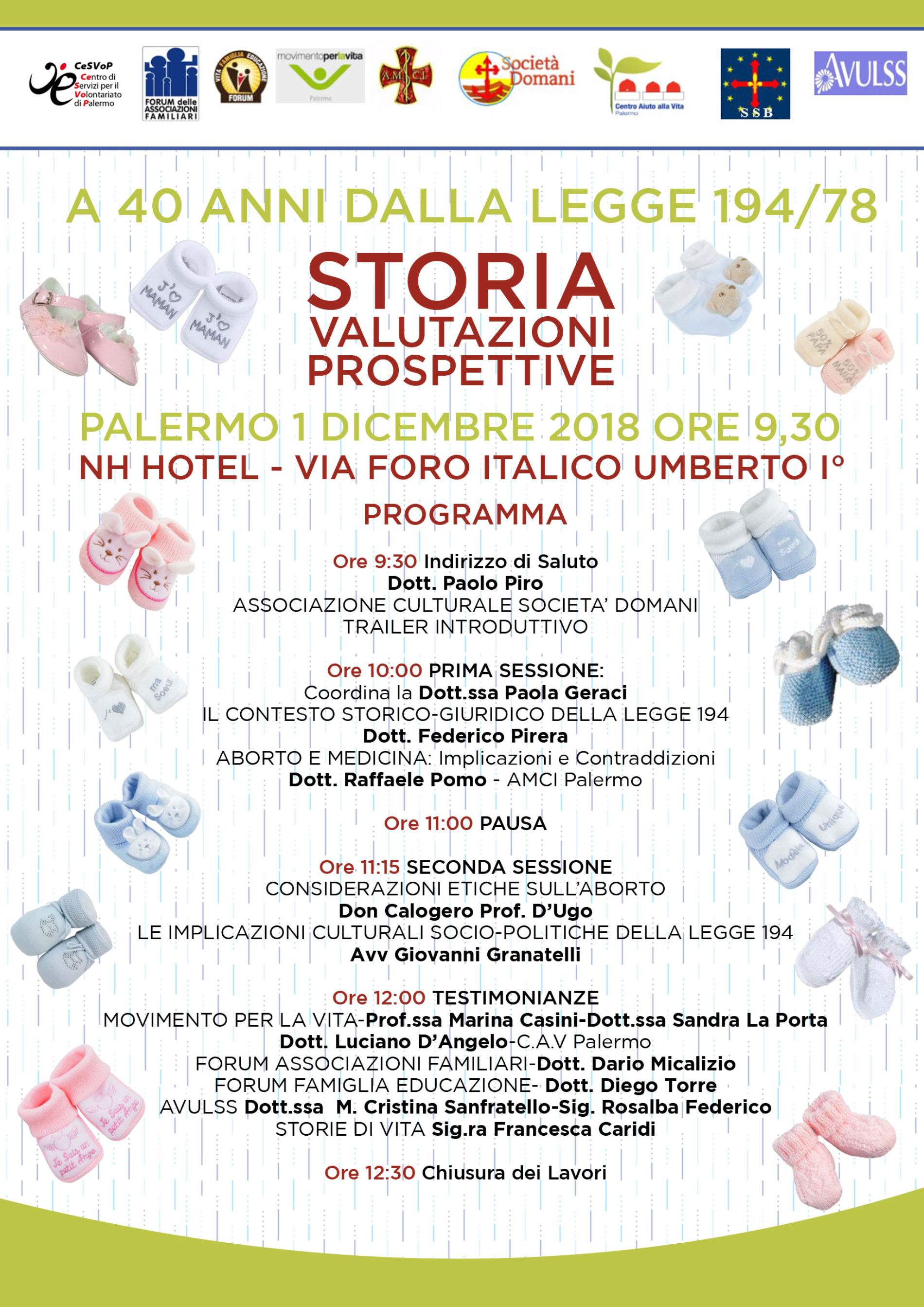 Palermo. Quattro decenni dopo dalla legge 194 le associazioni a convegno per riflettere insieme su un percorso lungo e travagliato