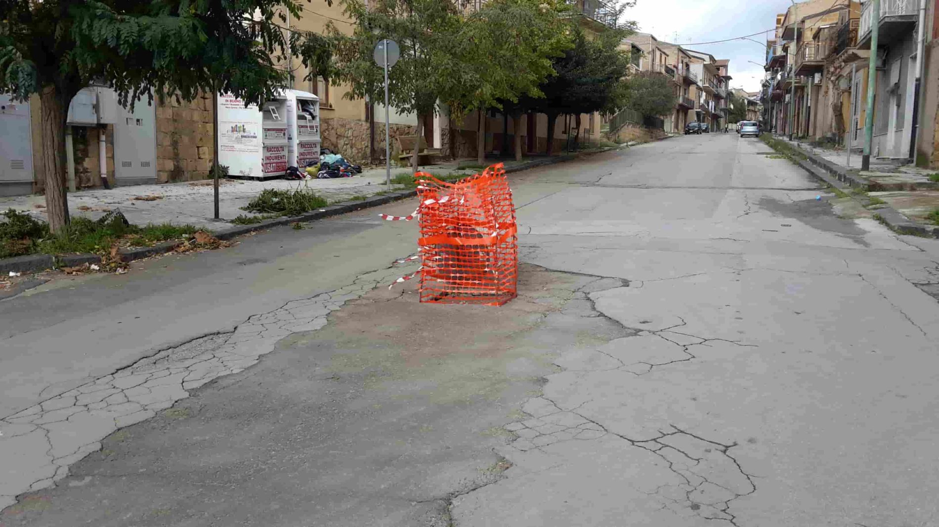 Barrafranca. Anche le strade in pericoloso dissesto, a quando la manutenzione?