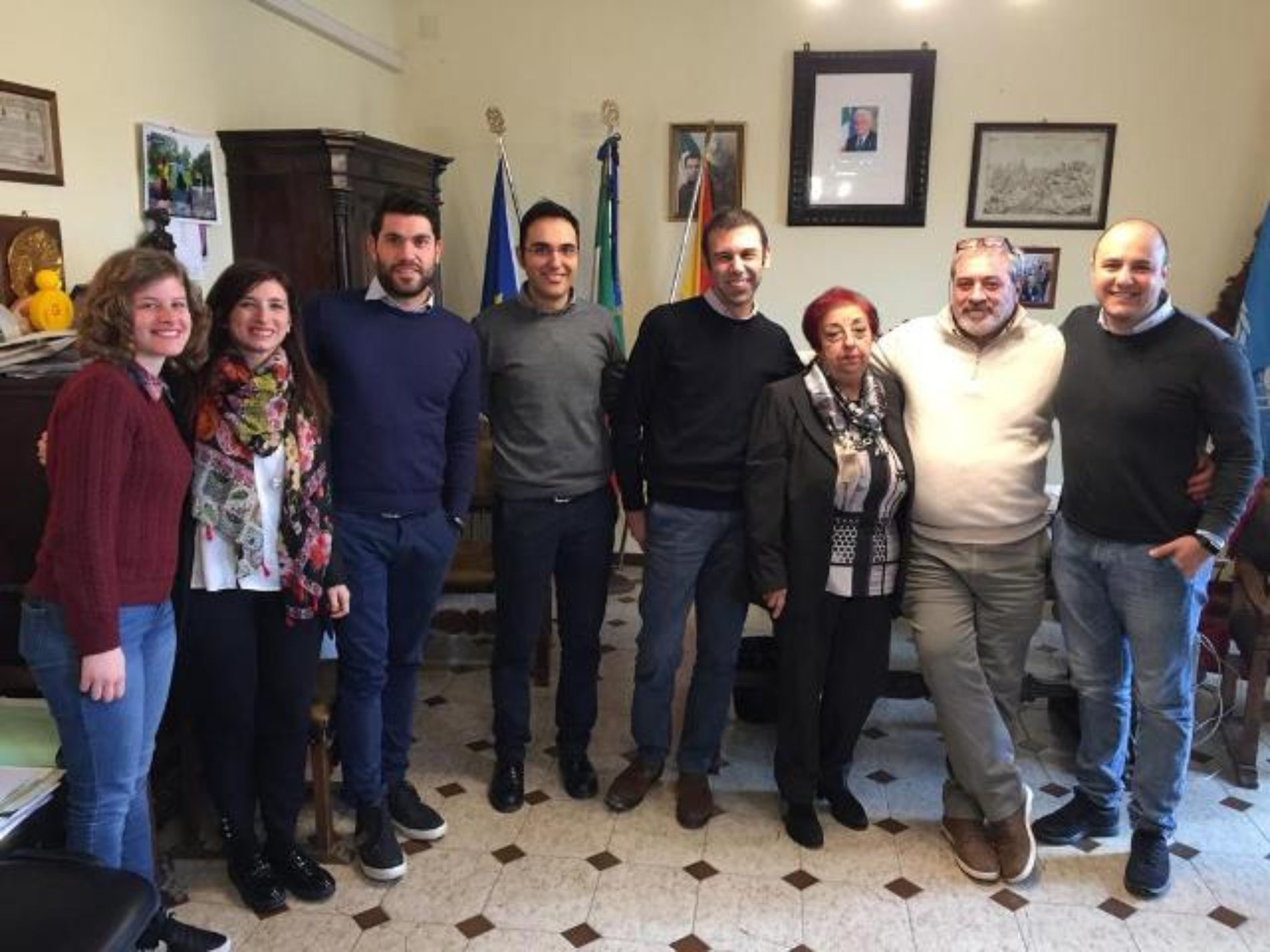 PIETRAPERZIA. Commiato del segretario generale del Comune Francesco Battaglia.