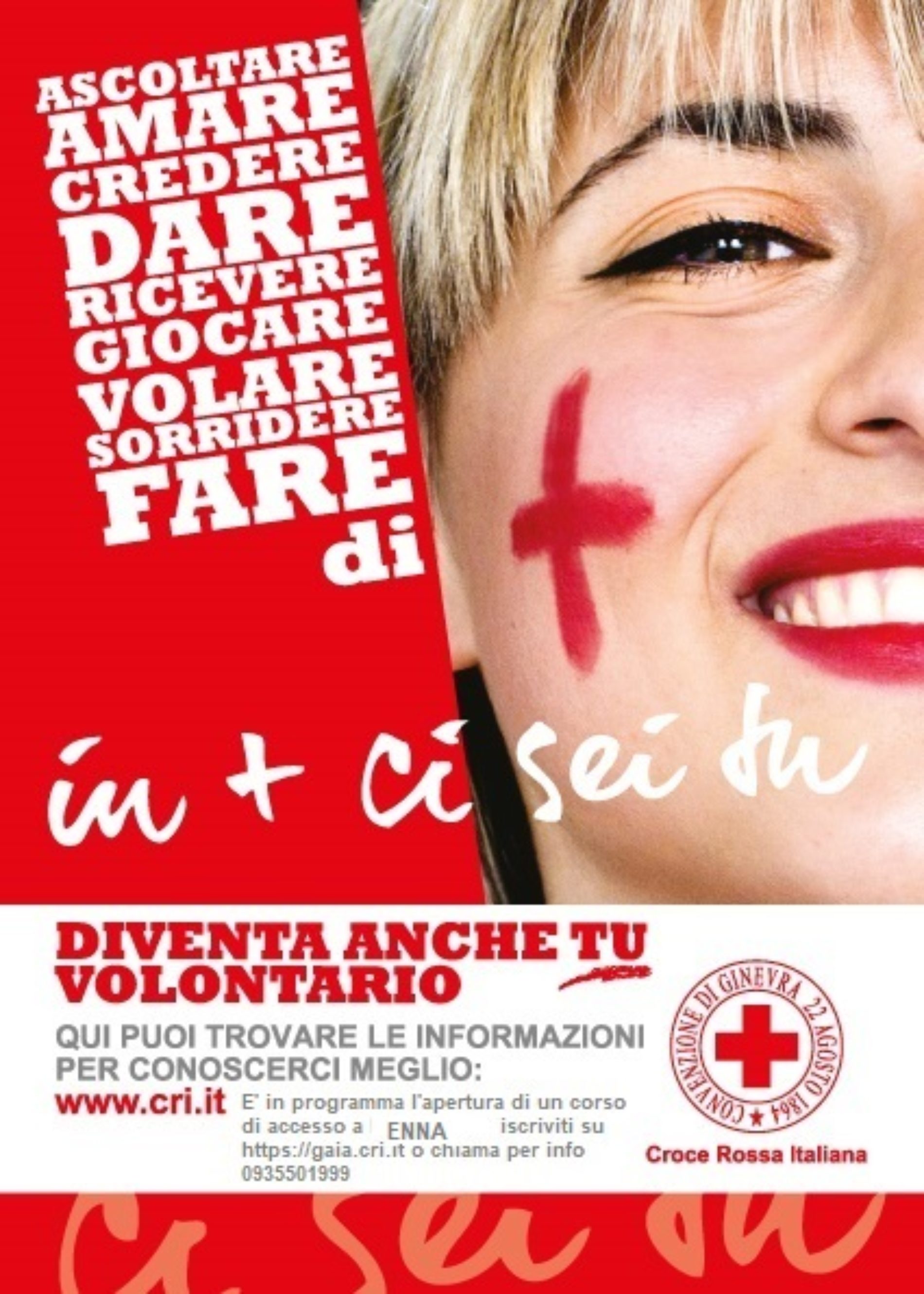 Enna. CORSO BASE DI ACCESSO PRESSO LA CROCE ROSSA ITALIANA DI ENNA