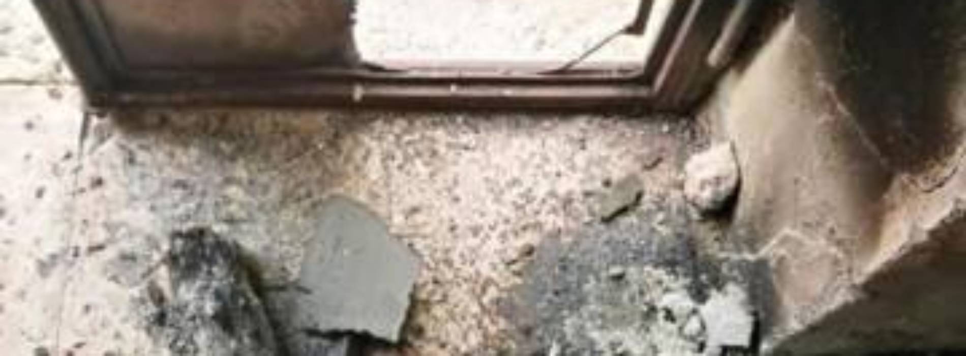 PIETRAPERZIA.  Attentato incendiario in una casa di campagna. Gravi danni.