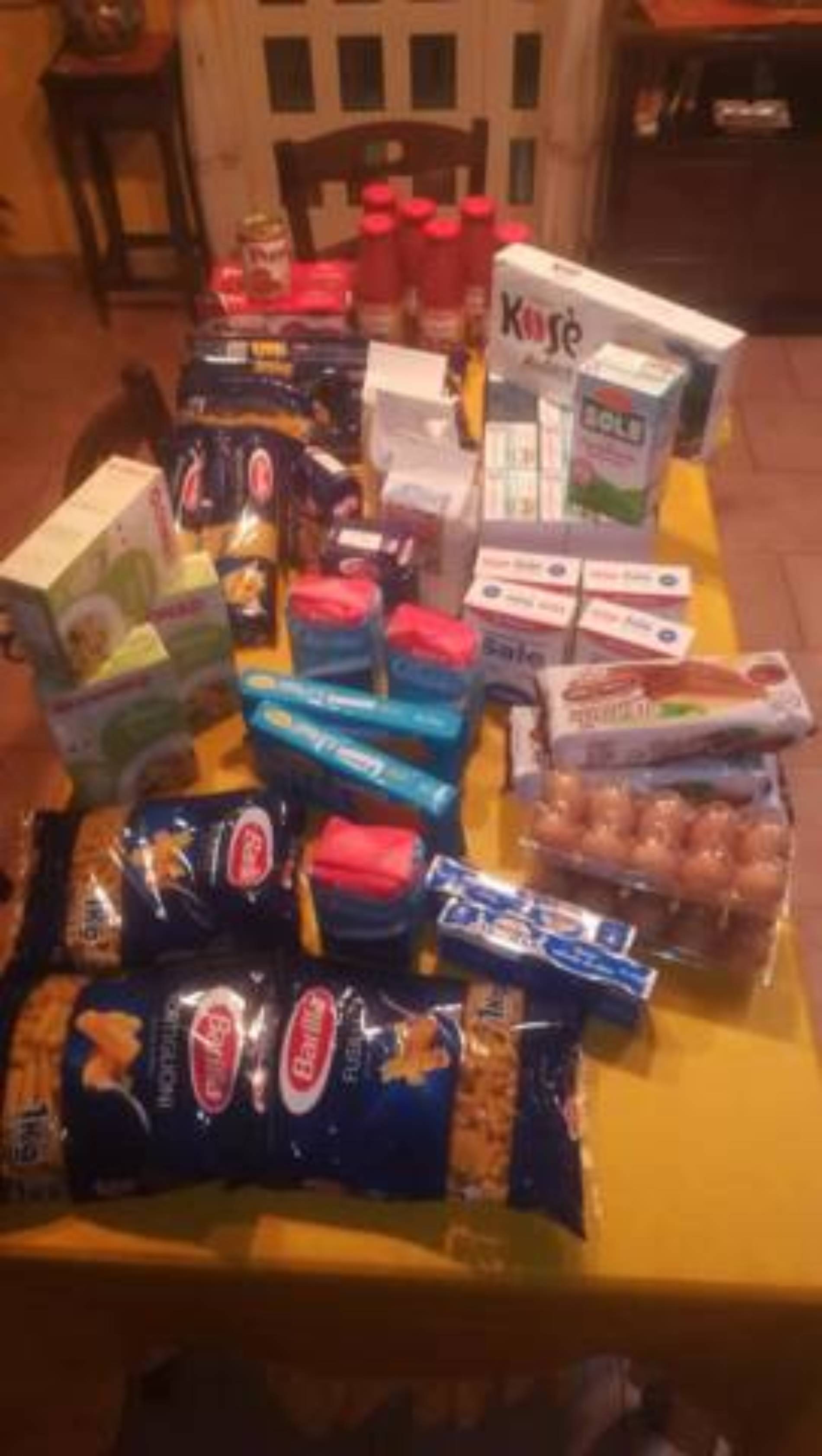 PIETRAPERZIA. Beni di prima necessità dall’Aido di Pietraperzia.
