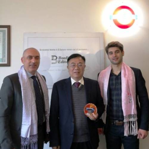 Barrafranca. Bonfirraro Editore incontra CNS (China South Publishing & Media Group)