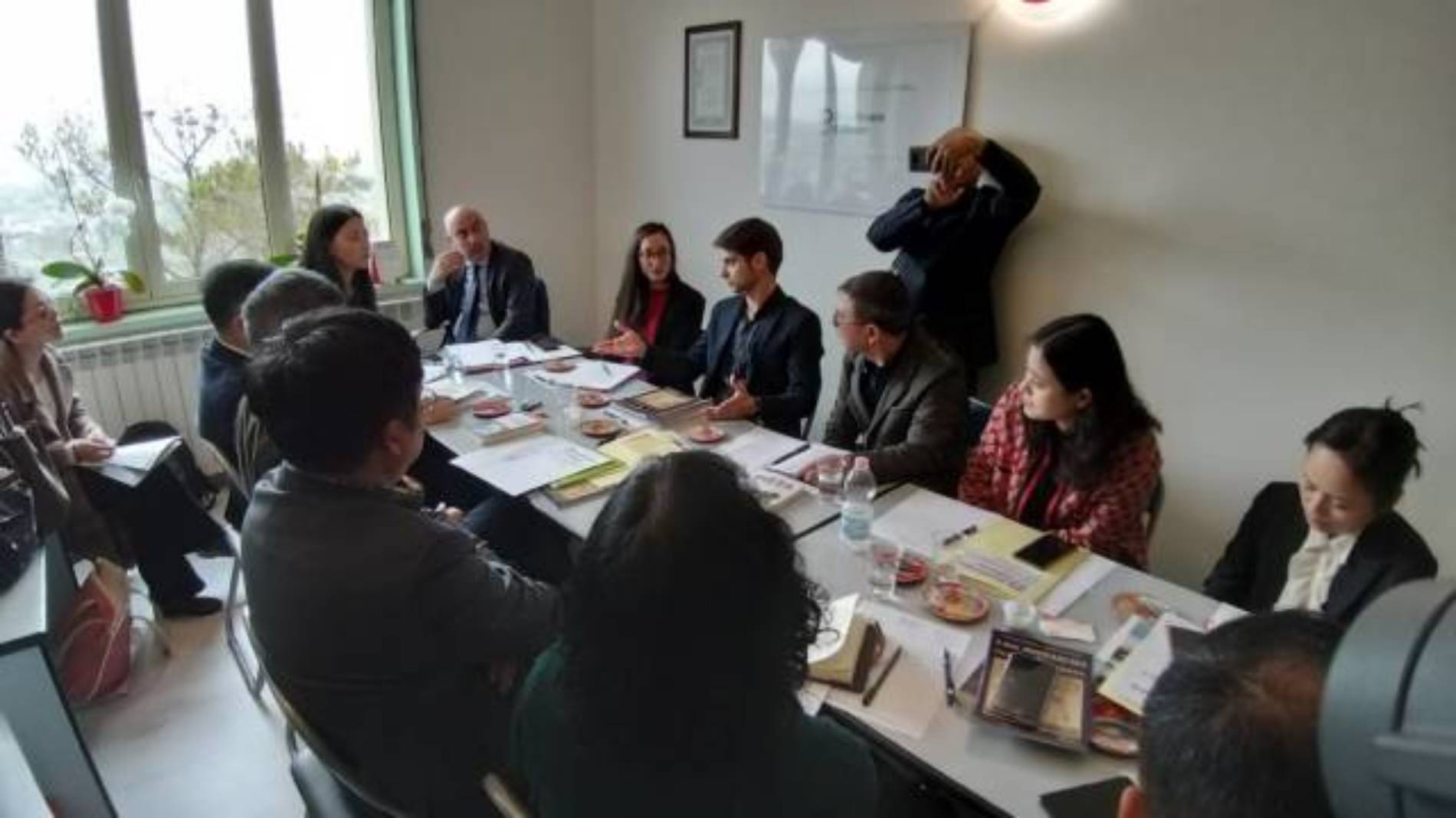 Barrafranca. Bonfirraro Editore incontra CNS (China South Publishing & Media Group)