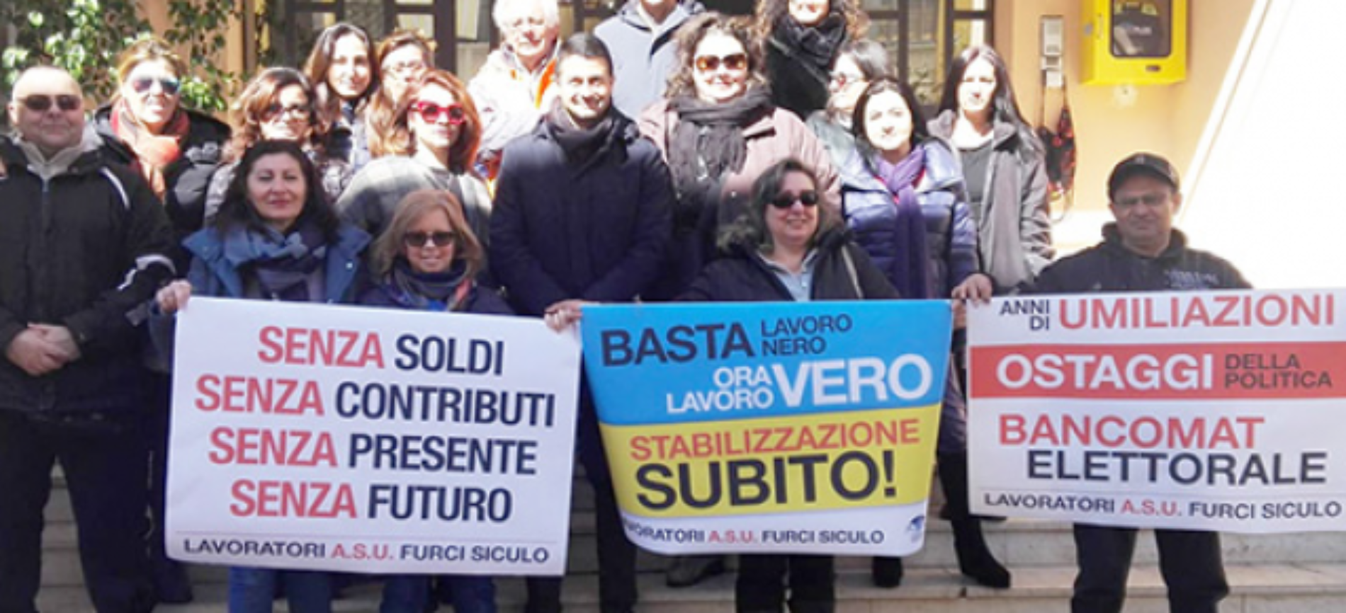 Il Sinalp Sicilia per la dignità lavorativa dei lavoratori ASU , incontro a Villalba