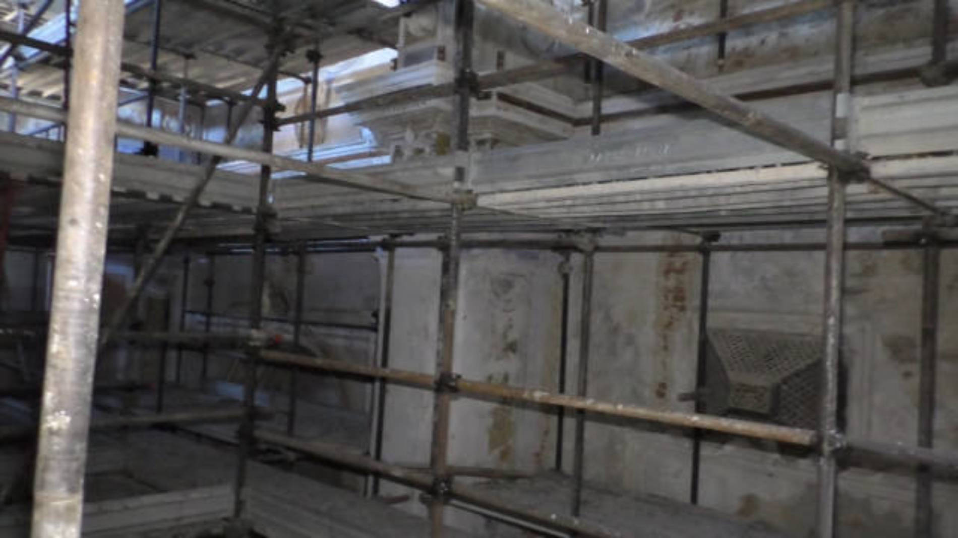 Barrafranca.Lo stato della chiesa di San benedetto,  immagini in anteprima