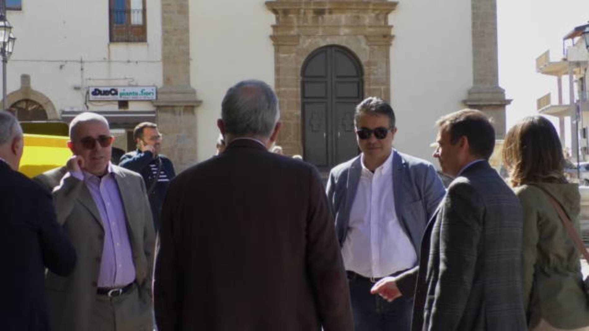 Barrafranca. Il Provveditore alle opere pubbliche di Sicilia e Calabria visita la chiesa di San Benedetto