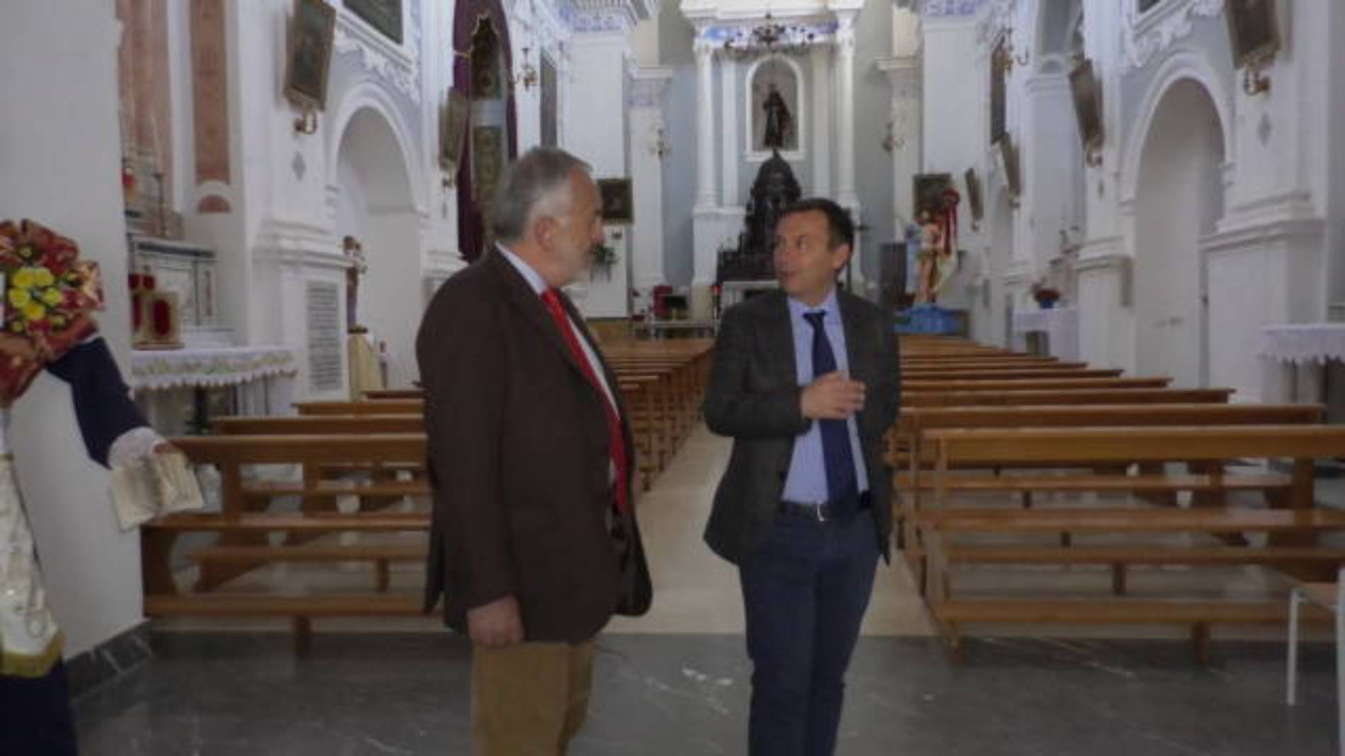Barrafranca. Il Provveditore alle opere pubbliche di Sicilia e Calabria visita la chiesa di San Benedetto