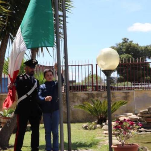 PIETRAPERZIA. Giornata della Legalità 2019. I ragazzi del comprensivo “Vincenzo Guarnaccia” in visita alla caserma carabinieri cittadina.