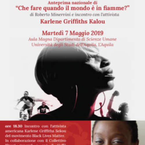 L’AQUILA. “Che fare quando il mondo è in fiamme?”