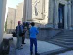 La troupe al cimitero monumentale