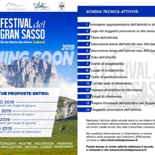 L’AQUILA.  Festival Del Gran Sasso 2019